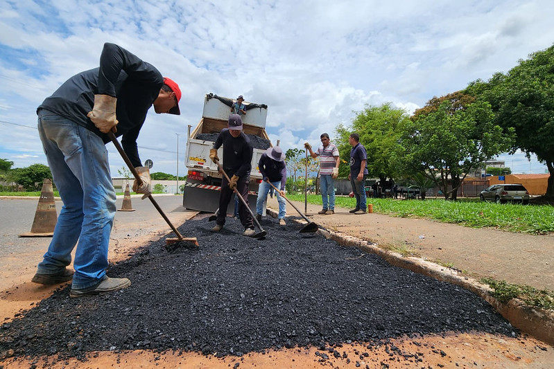GDF intensifica manutenção asfáltica e garante ruas mais seguras e confortáveis