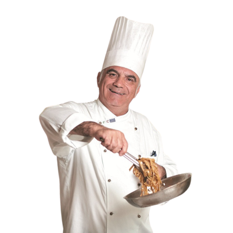 O chef Rosário vai preparar uma receita clássica de macarrão à bolonhesa para o jantar, nesta terça (26), no Restaurante Comunitário do Varjão | Foto: Divulgação