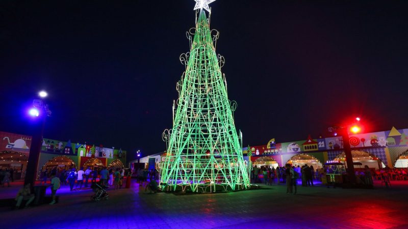 Brasília se prepara para um Natal mágico na Esplanada dos Ministérios