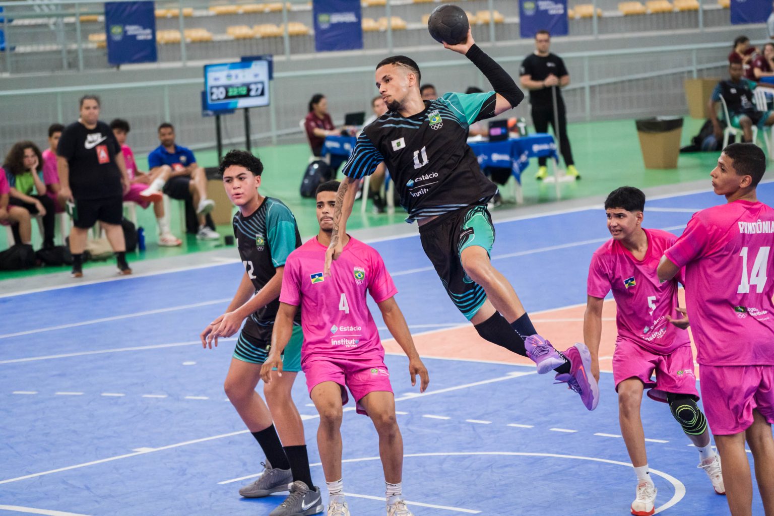 Handebol do DF brilha nos Jogos da Juventude e busca vaga na 2ª divisão