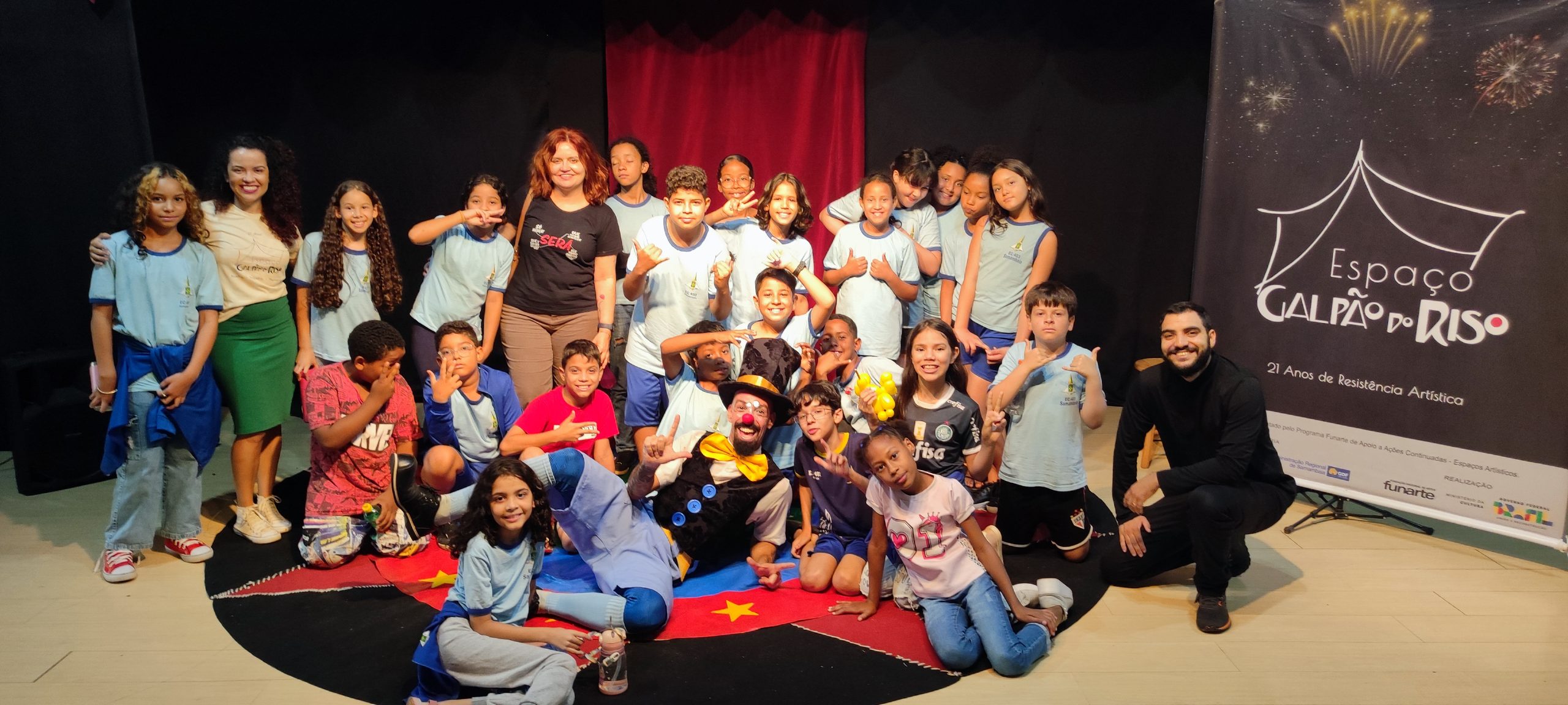 Galpão do Riso transforma vidas em Samambaia com 21 anos de arte e educação