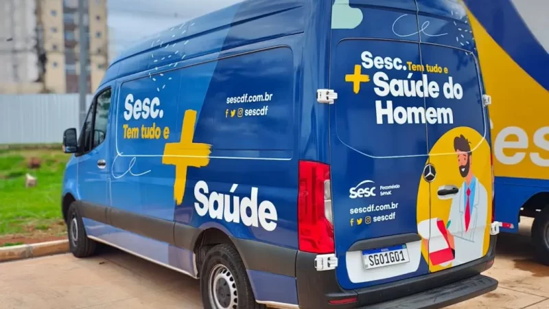 Novembro Azul: Sesc-DF oferece serviços gratuitos na Rodoviária do Plano Piloto