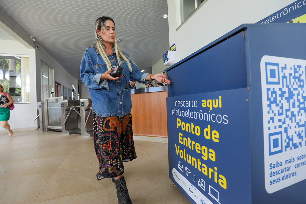 DF recicla mais de 420 toneladas de eletrônicos e incentiva a destinação correta