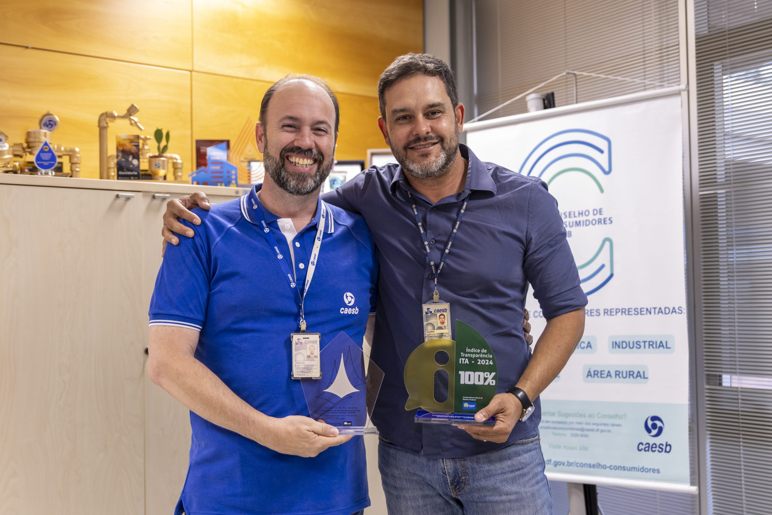 Caesb conquista prêmio de transparência e eficiência na gestão pública