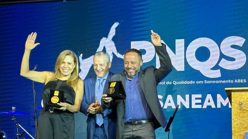 Caesb conquista o “Oscar do Saneamento” com projeto inovador de gestão de patrimônio