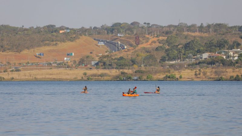 Bacia de detenção do Drenar DF garante água limpa para o Lago Paranoá