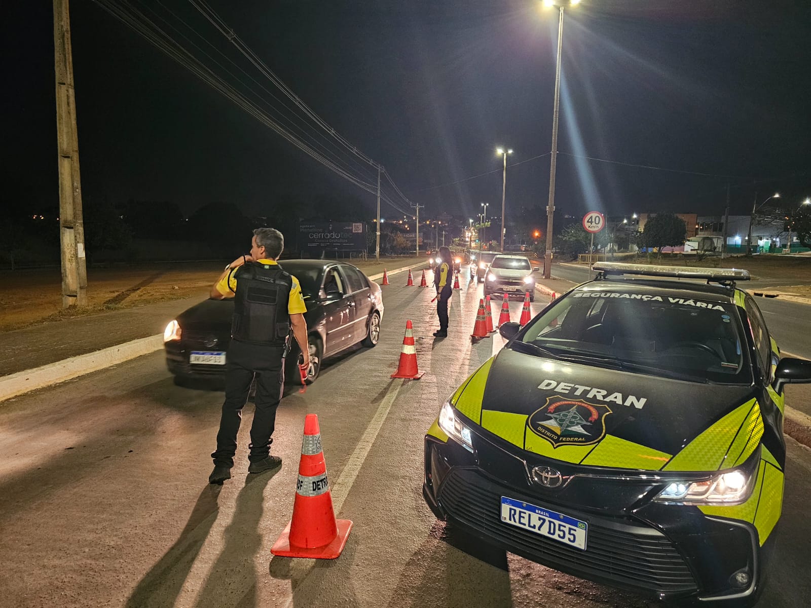 Detran-DF flagra 80 motoristas bêbados em um final de semana