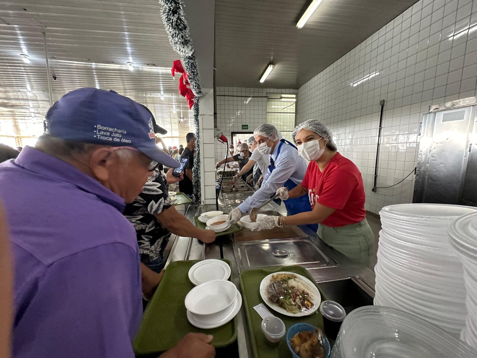 Samambaia terá Natal especial com ceia a R$1 e atividades para crianças