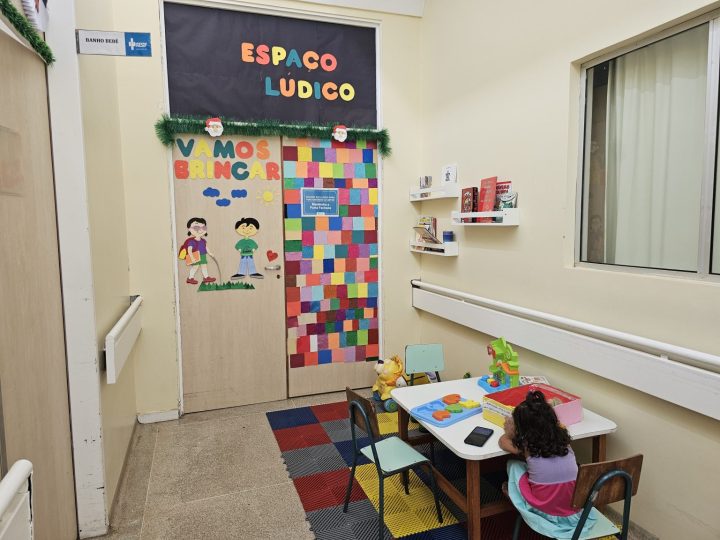 HRSM inova e cria Espaço Lúdico para alegrar a vida das crianças internadas
