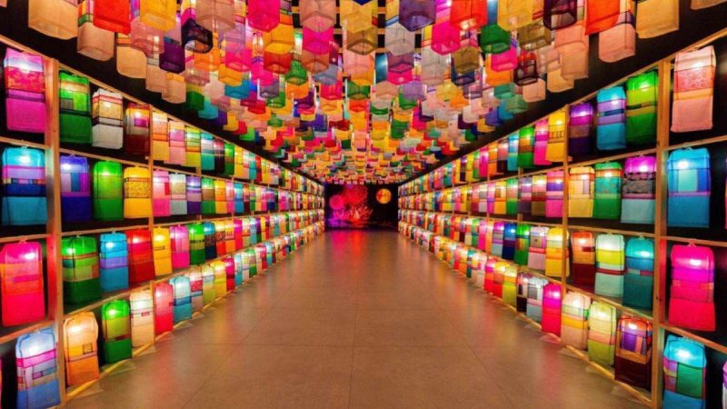Brasília se ilumina com a magia das lanternas coreanas