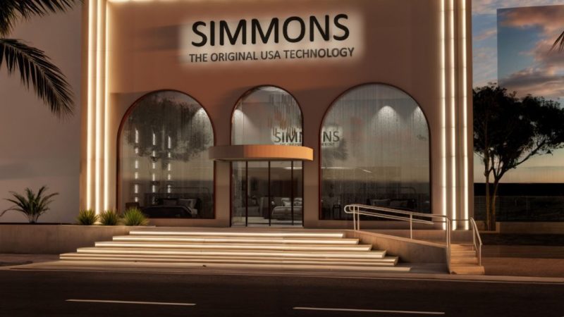 Simmons inaugura loja-conceito de luxo em Brasília