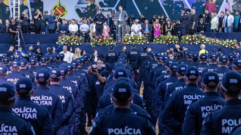 Medalha Cruz de Sangue para homenagear bravura de policiais