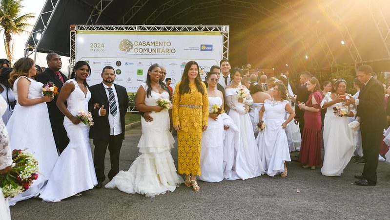 Brasília oferece casamentos comunitários gratuitos em 2025