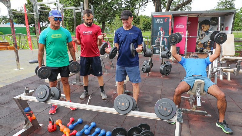 Academia pública do Parque da Cidade, leva saúde e bem-estar ao ar livre para todos