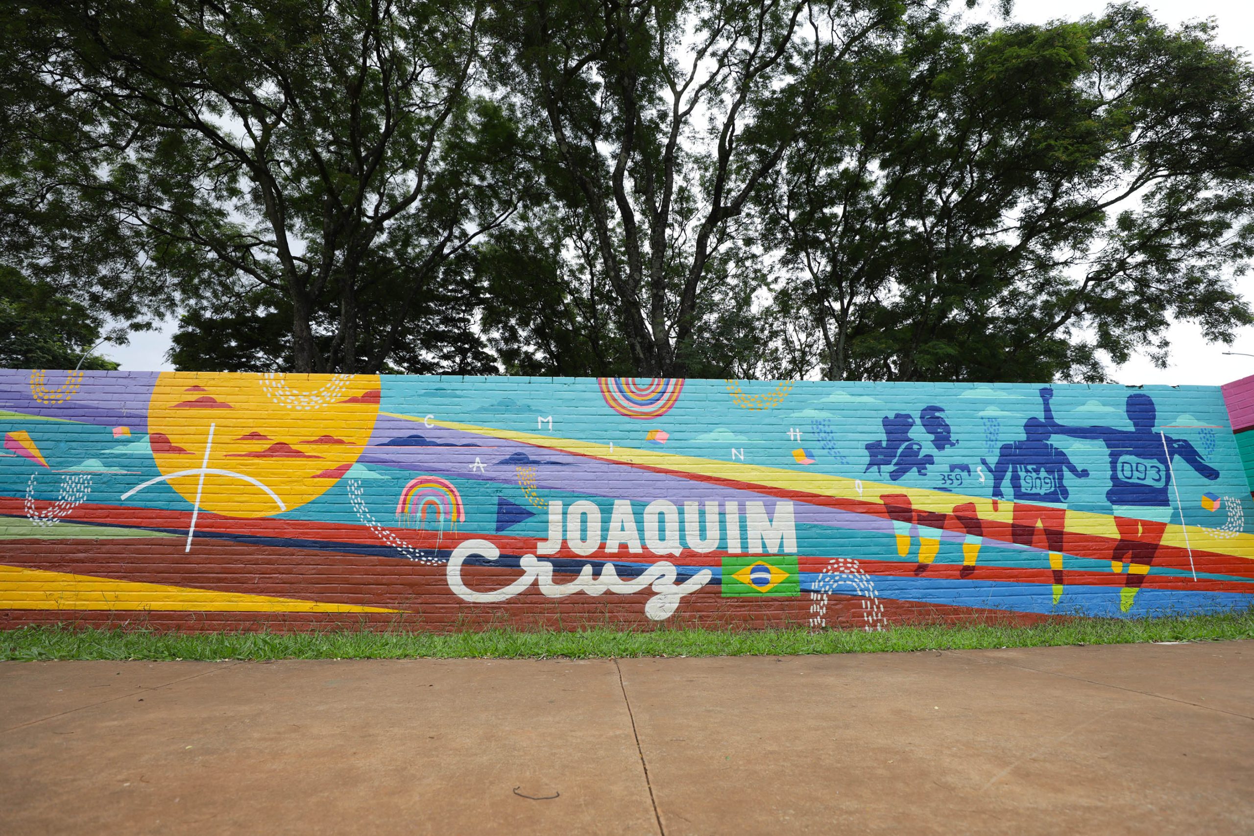 Parque da Cidade ganha vida com murais de artistas locais