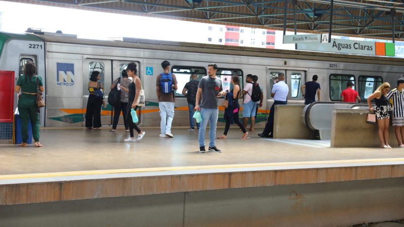 Metrô-DF bate recorde de passageiros e anuncia expansão para 2025