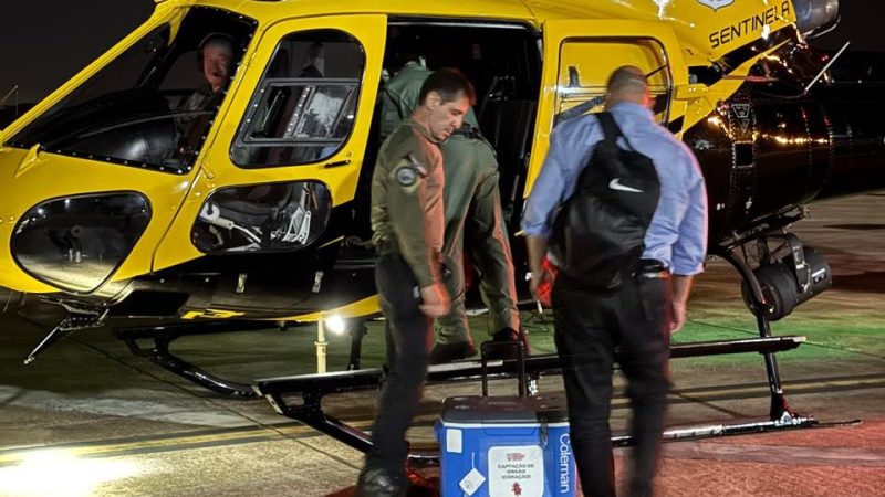 Detran-DF inicia 2025 salvando vidas: primeiro transporte de coração do ano