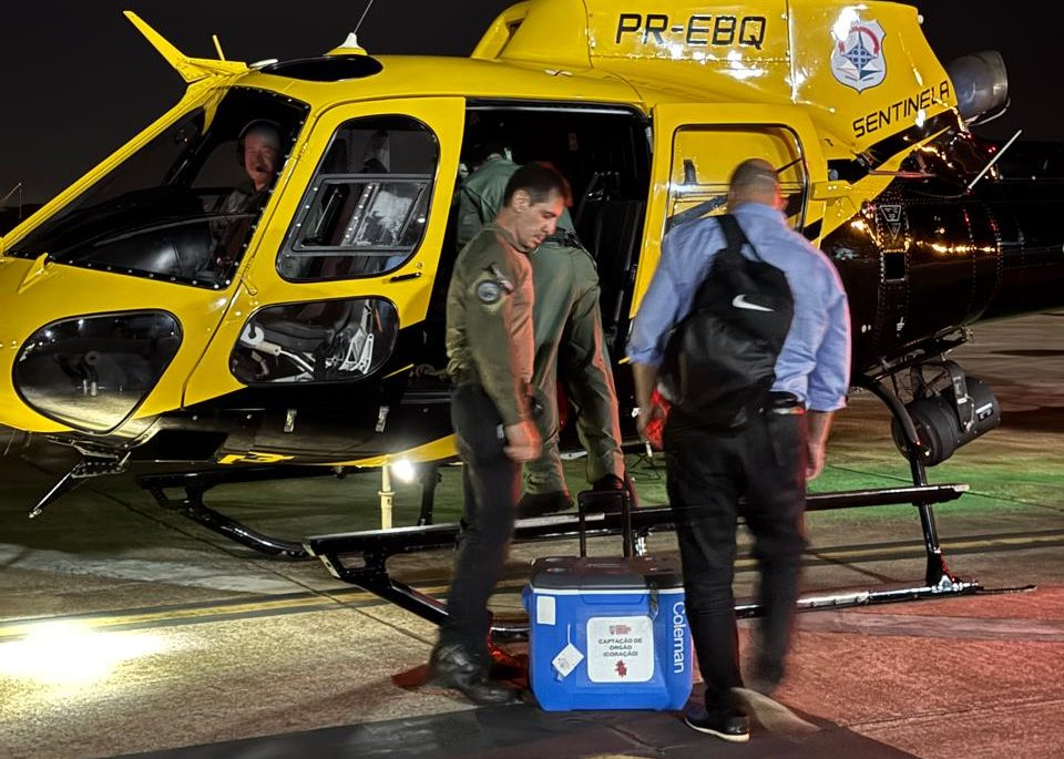 Detran-DF inicia 2025 salvando vidas: primeiro transporte de coração do ano