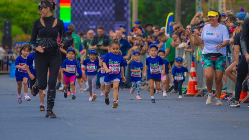 Corrida de Reis Mirim agita o sábado das crianças em Brasília