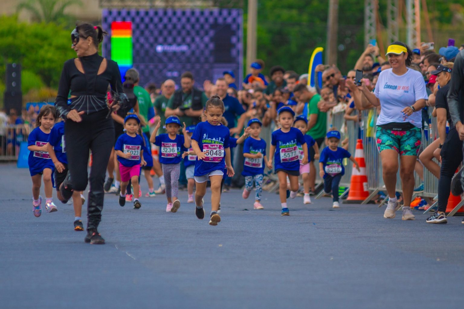 Corrida de Reis Mirim agita o sábado das crianças em Brasília