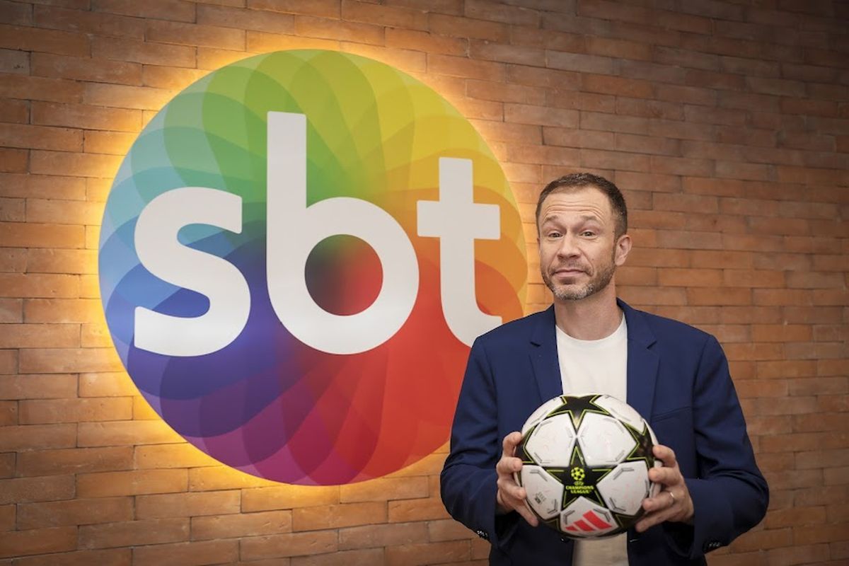 SBT garante 10 marcas e contrata Tiago Leifert para as transmissões de futebol em 2025