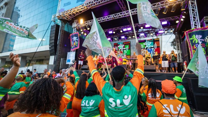 Blocos de rua mais limpos do Carnaval serão premiados pelo SLU