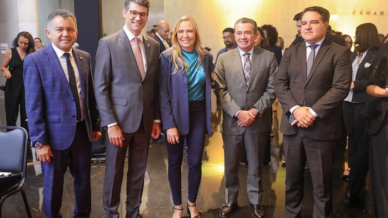 Celina Leão participa da posse da nova diretoria do Sindilegis