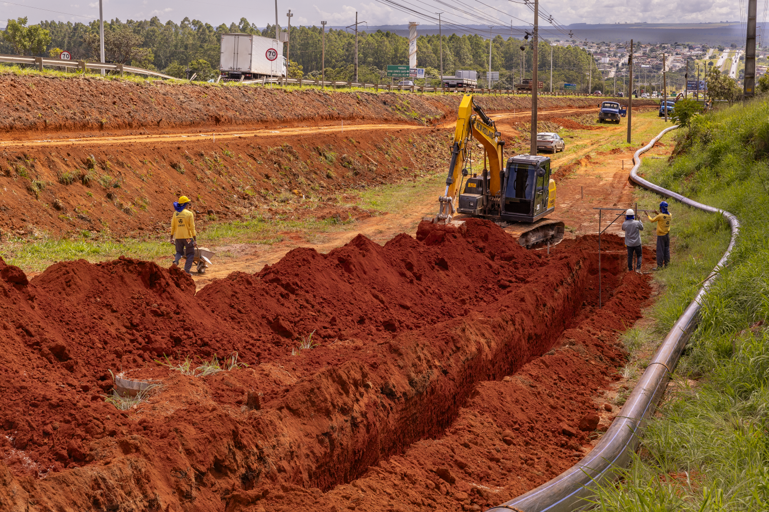 Caesb investe R$ 3 milhões para melhorar o abastecimento de água