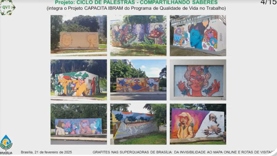 Brasília Ambiental Abre Temporada de Palestras com Foco na Arte Urbana das Superquadras