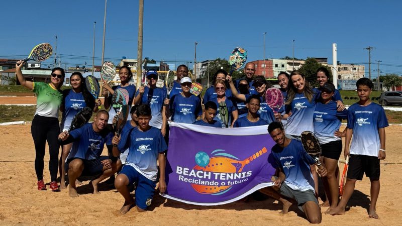 Lixão vira arena esportiva em Ceilândia e oferece aulas grátis de Beach Tennis