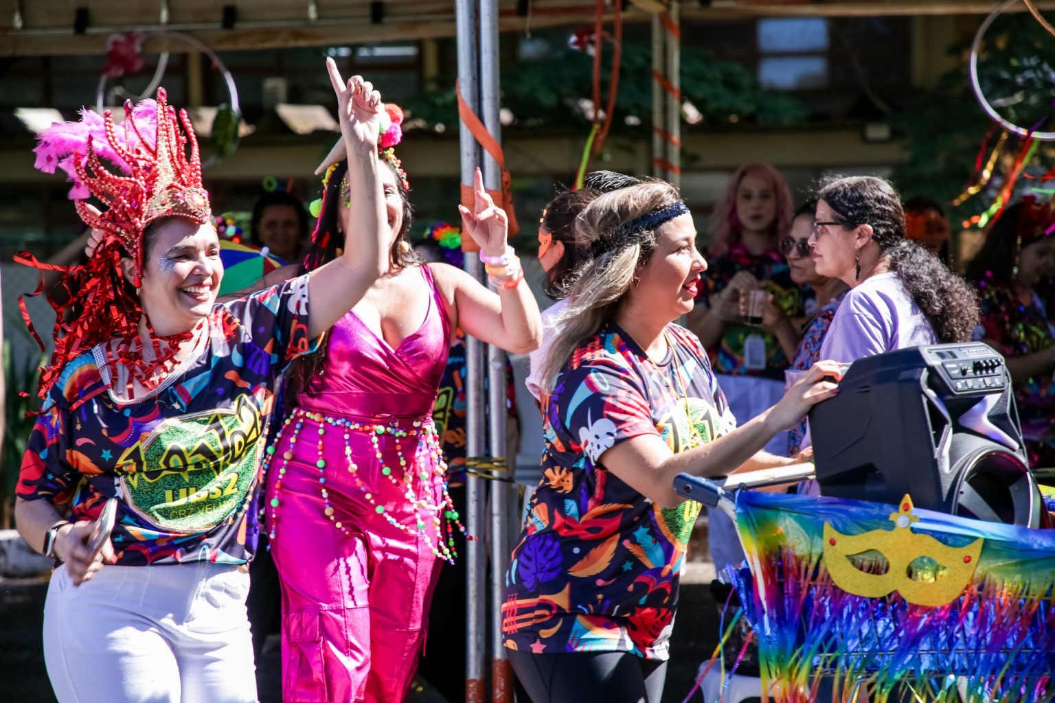 Carnaval na Saúde: Bloco e folia animam Unidades de Saúde no DF