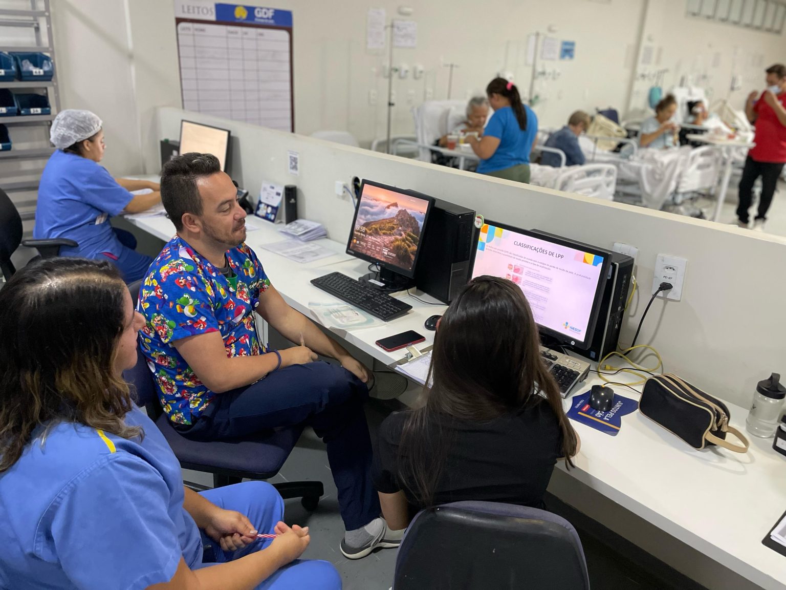 HSol capacita equipe em tratamento de lesões