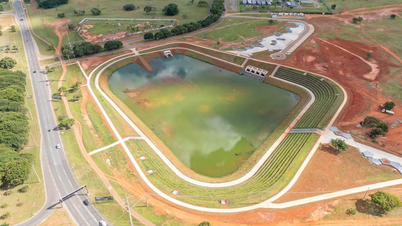 Maior programa de captação de águas pluviais do GDF inaugurado