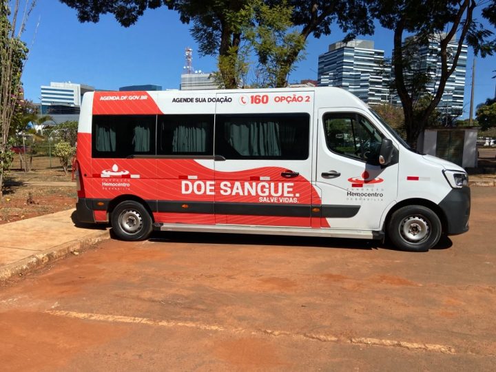 Hemocentro de Brasília oferece transporte gratuito para grupos de doadores