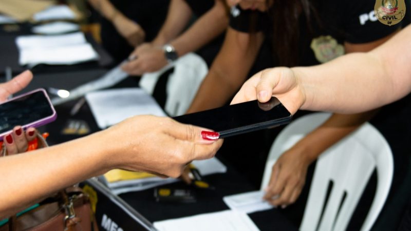 PCDF intensifica ações contra roubos e furtos de celulares