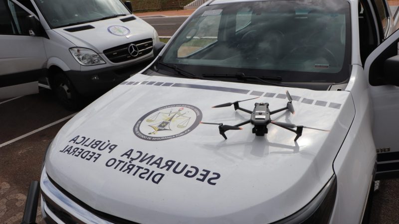 Drones reforçam segurança do carnaval no DF