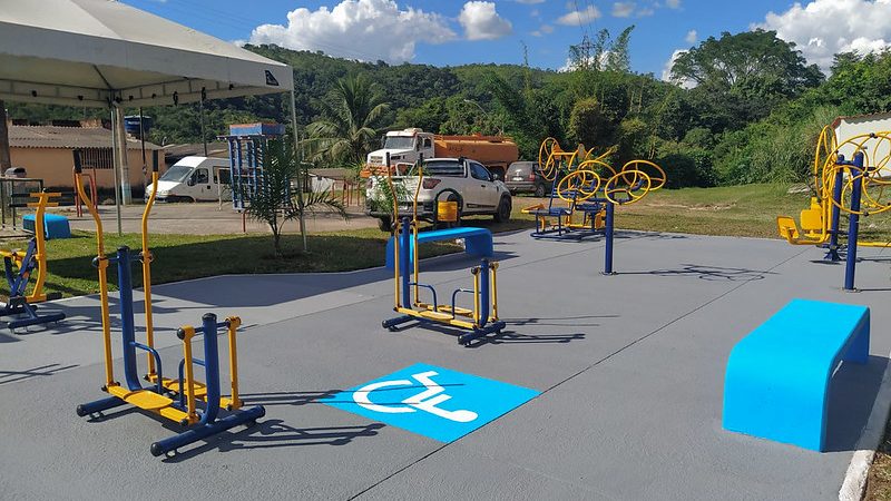 GDF reforma praça e beneficia moradores da Comunidade Fercal II