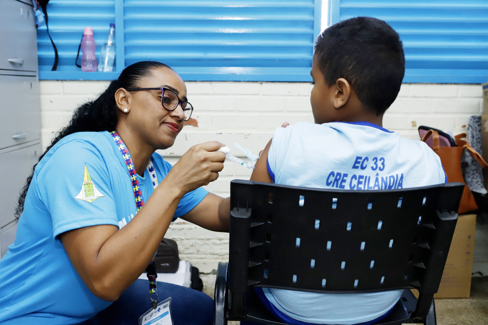 DF intensifica vacinação nas escolas para proteger crianças e adolescentes