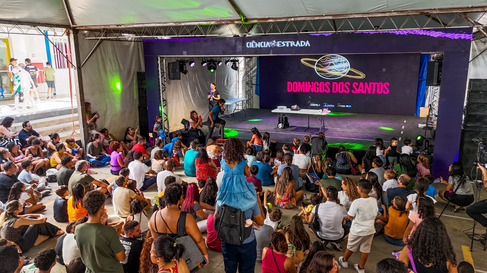 Aventura científica chega a Sobradinho II com o Ciência na Estrada