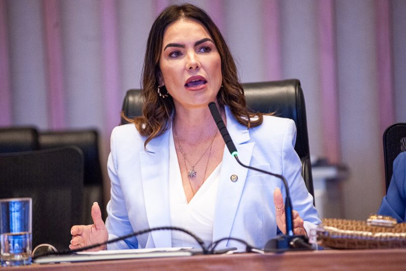 Deputada Paula Belmonte. Foto: Ângelo Pignaton/ Agência CLDF