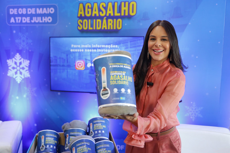 GDF lança Campanha do Agasalho Solidário para aquecer o inverno de quem mais precisa