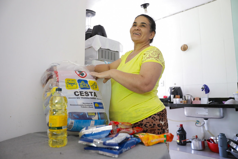 60 mil famílias do DF alimentadas pelo programa de combate à insegurança alimentar