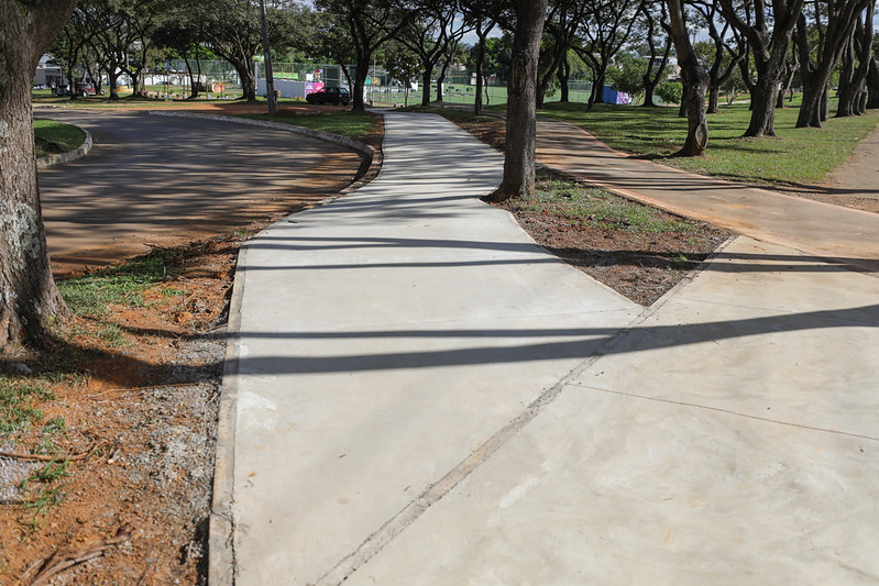 Novo calçadão da Vila Telebrasília leva acessibilidade aos moradores
