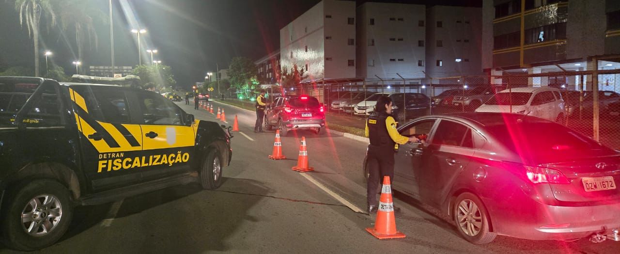Maio Amarelo começa duro: 71 motoristas bêbados flagrados em operação no DF