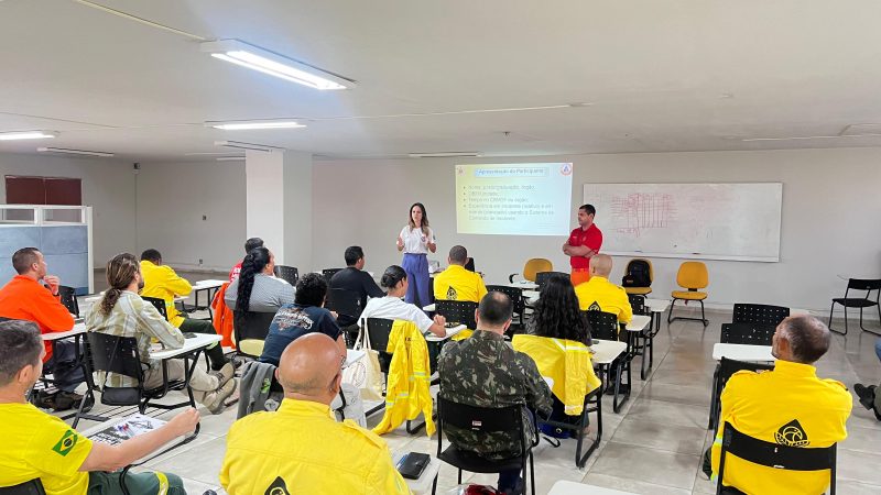 DF fortalece combate a incêndios florestais com capacitação especializada