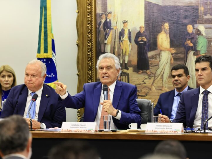Caiado alerta para o perigo das facções no Brasil em audiência na Câmara
