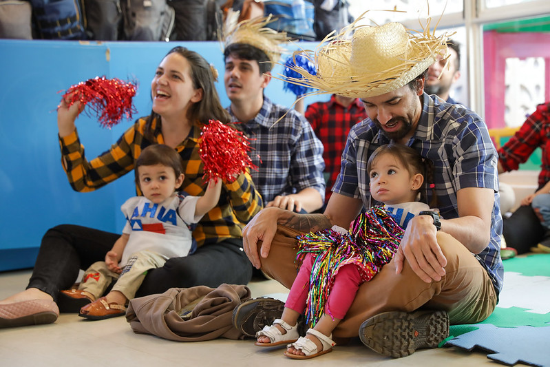 Festa junina no berçário do Buriti com tradição e integração para servidores