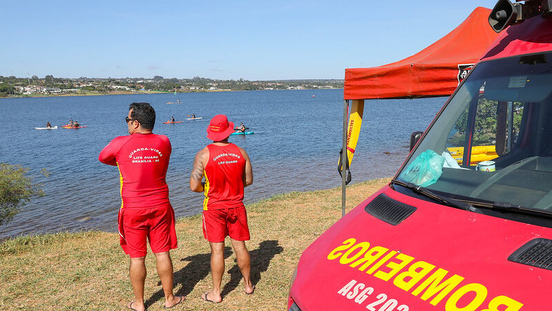 Lago Paranoá mais seguro: Bombeiros ampliam postos de socorro na orla