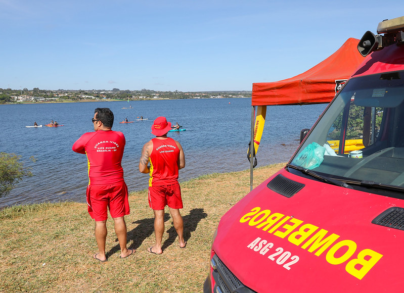 Lago Paranoá mais seguro: Bombeiros ampliam postos de socorro na orla