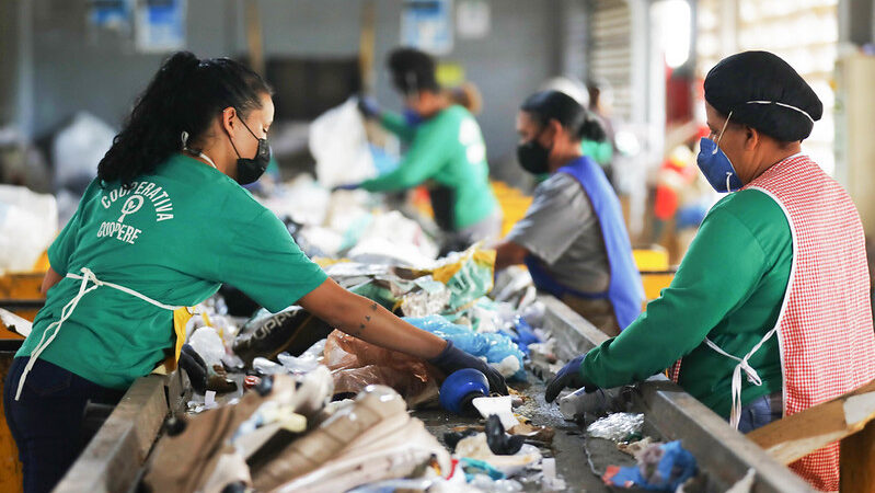 Mais de 58 Mil toneladas recicladas e renda para catadores